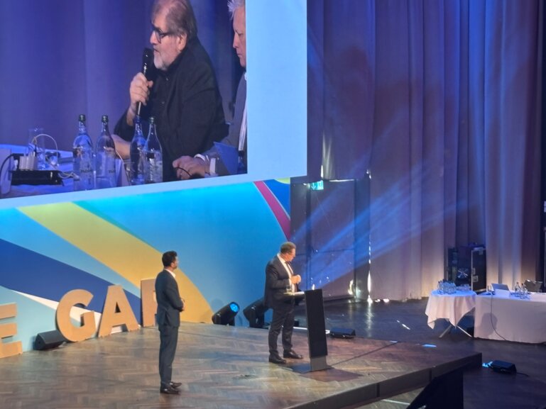 Szene aus dem Stromkongress.