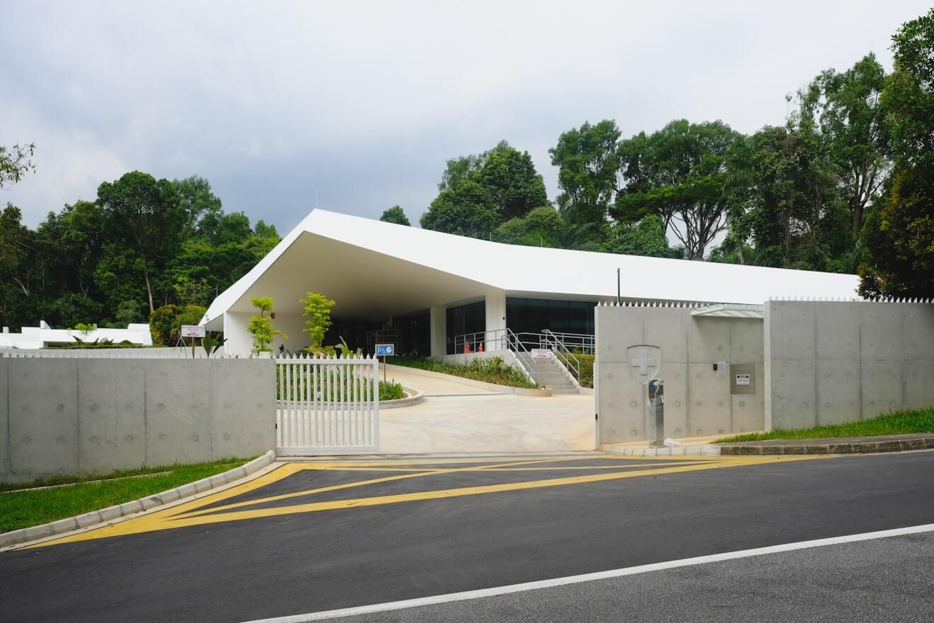 Ansicht der Schweizer Botschaft in Singapur.