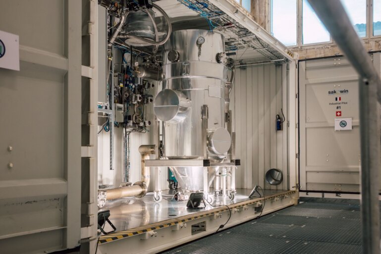 die neue Anlage bei V-Zug